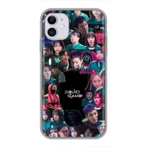 Чохол Гра в кальмара для iPhone 11 (Колаж Гра кальмара)