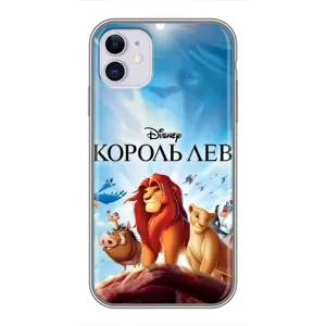Чохол Король лев на Еппл 11 (Постер Король Лев)