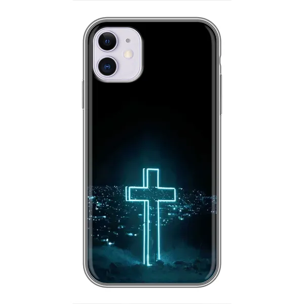 Чохол з принтом «Хрест і місто» для iPhone 11 Чохол з принтом «Хрест і місто» для iPhone 11