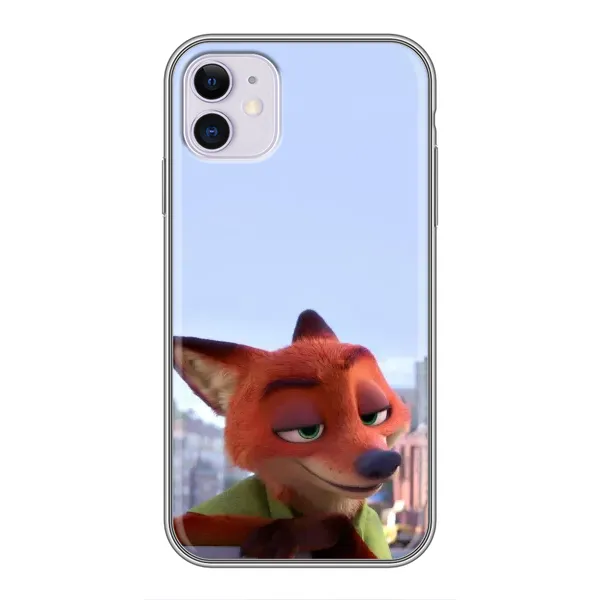 Чохол з принтом «Лис Нік» для iPhone 11 Чохол з принтом «Лис Нік» для iPhone 11