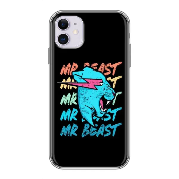 Чохол з принтом «logo Mr beast» для iPhone 11 Чохол з принтом «logo Mr beast» для iPhone 11