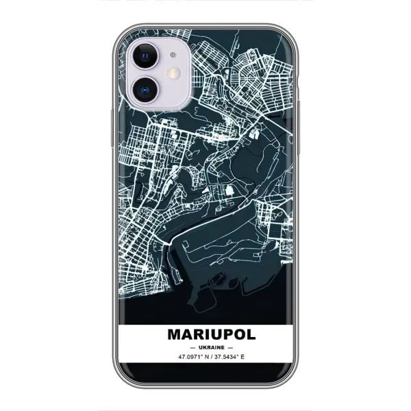 Чохол з принтом «Маріуполь» для iPhone 11