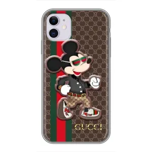 Чехол с принтом «Маус Гуччи» для iPhone 11