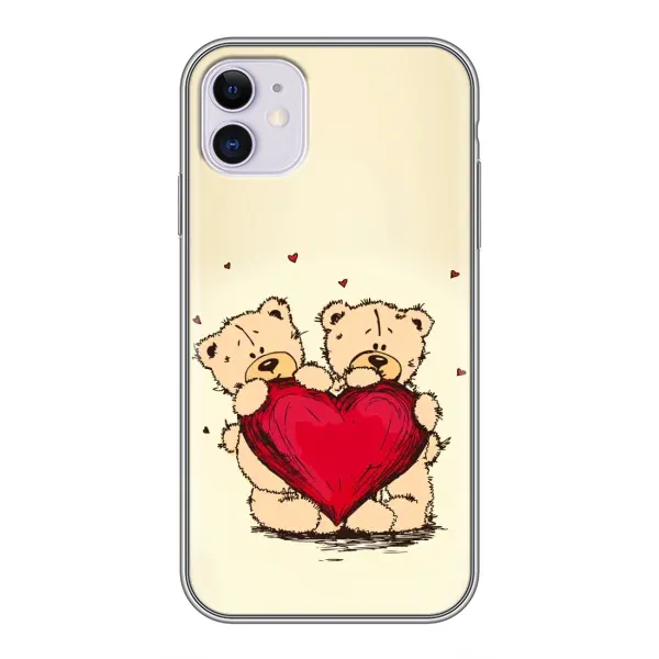 Чохол з принтом «Медвежата» для iPhone 11 Чохол з принтом «Медвежата» для iPhone 11