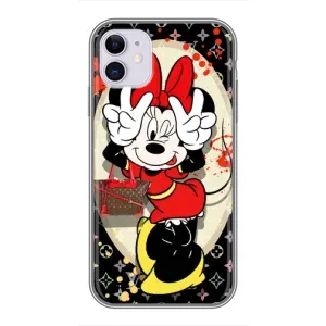 Чохол з принтом «Мінні peace» для iPhone 11