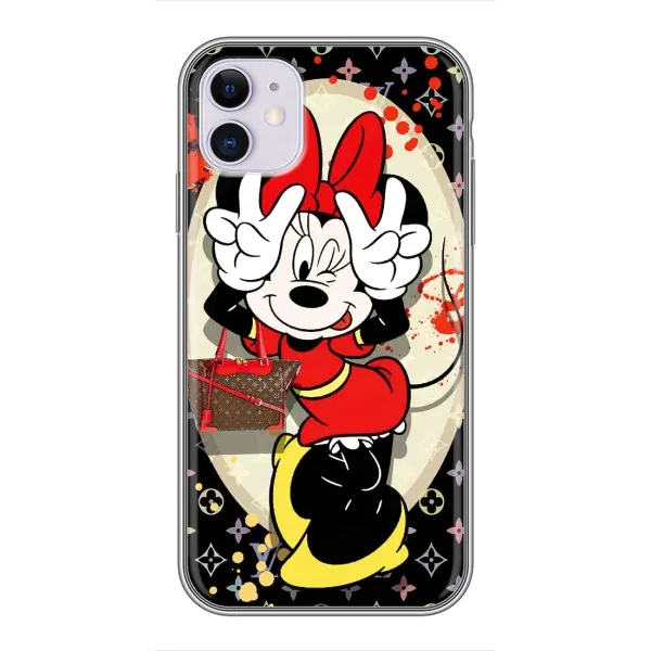 Чохол з принтом «Мінні peace» для iPhone 11