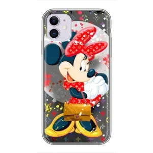 Чохол з принтом «Minni з бантіком» для iPhone 11