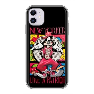 Чохол з принтом «Мультяшний Волк» для iPhone 11