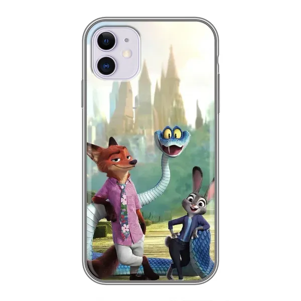 Чохол з принтом «Герої мультфільму Зоотрополіс» для iPhone 11 Чохол з принтом «Герої мультфільму Зоотрополіс» для iPhone 11