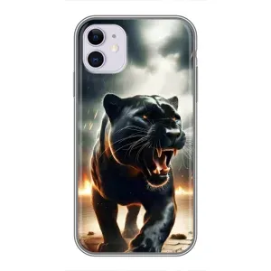 Чохол з картинкою 'Хижаки' для iPhone 11 (Чорна пантера)