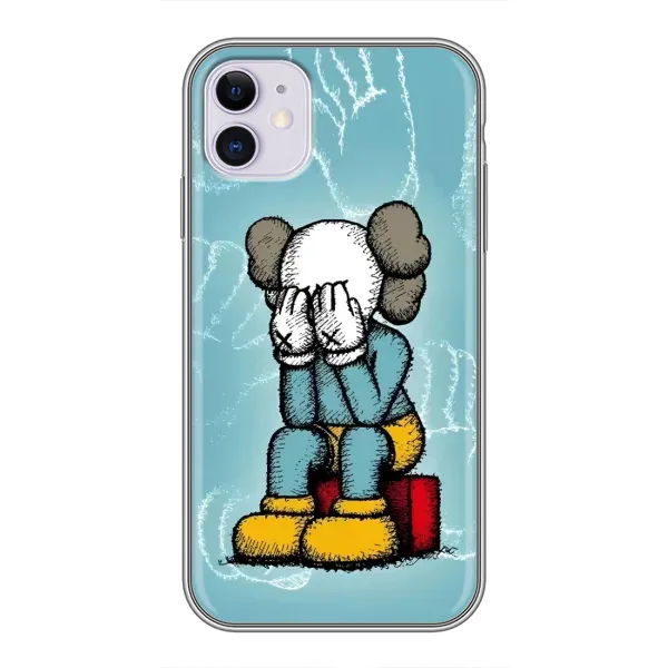 Чохол з принтом «Плач Bearbrick» для iPhone 11