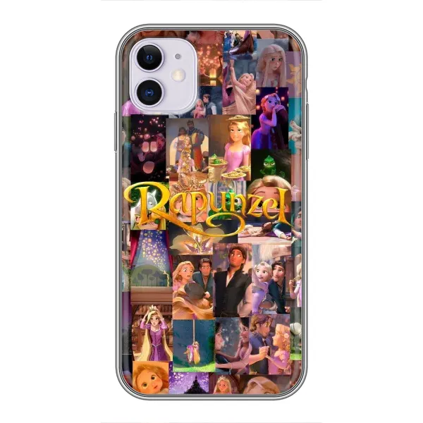 Чохол з принтом «Колаж Рапунцель» для iPhone 11