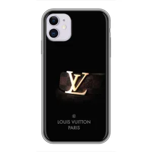 Чохол з принтом «ремінець LV» для iPhone 11