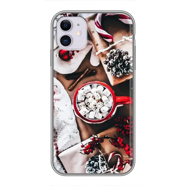 Чехол с принтом «Рождественская атмосфера» для iPhone 11