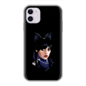 Чохли Венсдей на iPhone 11 Уенсдей (AlphaPrint) (серйозна Венздей)