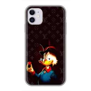 Чехли для iPhone 11 - Скрудж МакДак Louis Vuitton (PREMIUMPrint) (Скрудж з ботліантом)