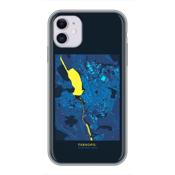 Чохол з принтом «Тернопіль» для iPhone 11