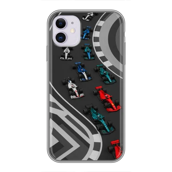 Чохол з принтом «Траса Ф1» для iPhone 11