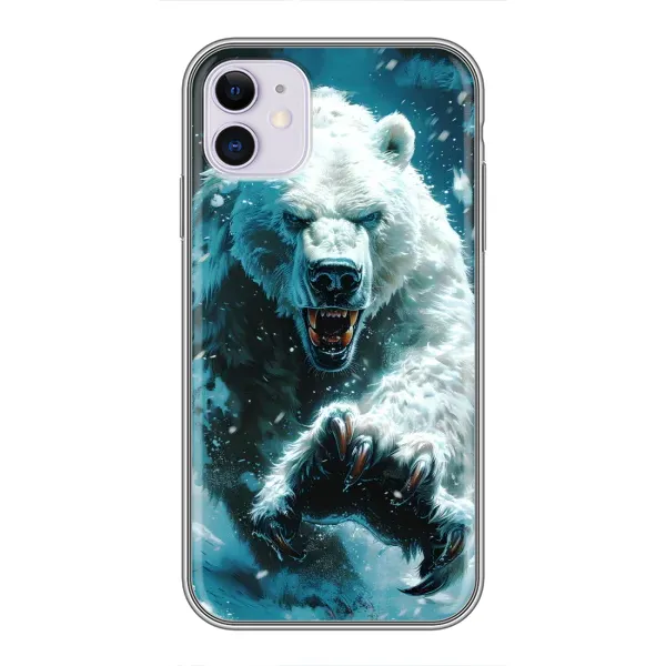 Чохол з принтом «Полярний ведмідь» для iPhone 11