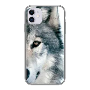 Чохол з принтом «Вовк» для iPhone 11