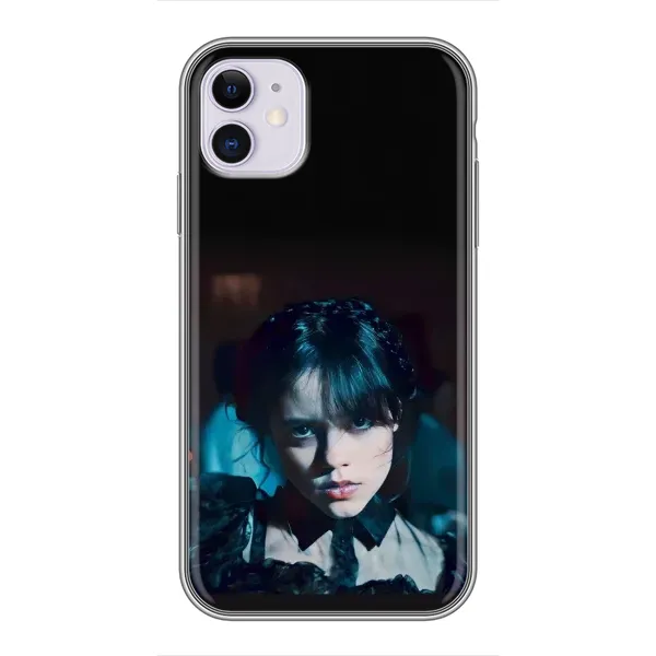 Чохол з принтом «погляд Венздей» для iPhone 11