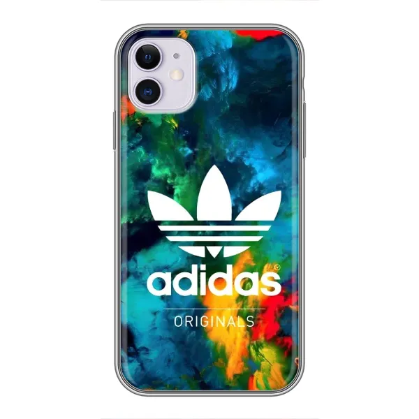 Чохол з принтом «Яскравий Адідас» для iPhone 11