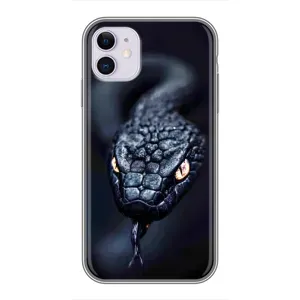 Чохол з картинкою 'Хижаки' для iPhone 11 (Чорна змія)