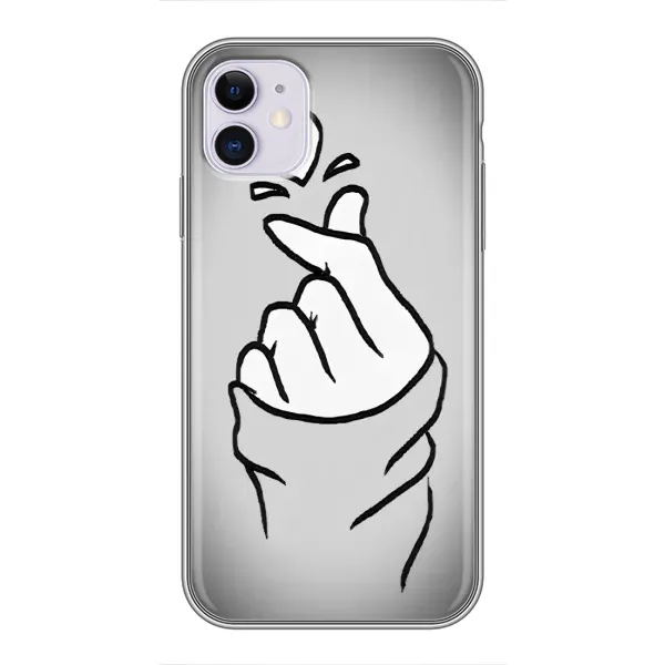 Чехол с принтом «Значок Love» для iPhone 11