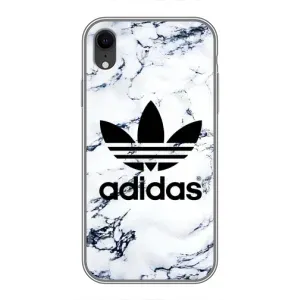 Чехол с принтом «Адидас на мраморе» для iPhone Xr
