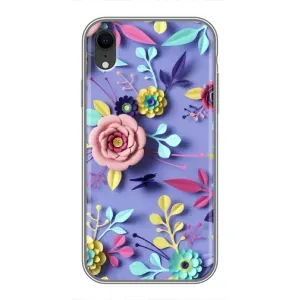 Чохли з квітами для iPhone Xr (VPrint) (Дизайн квітів)