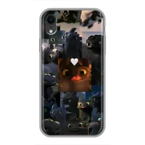 Чохол як приборкати дракона на iPhone Xr (Дракон колаж)