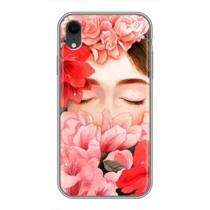 Чехлы (ART) Цветы на iPhone Xr (VPrint) (Очі в квітах)