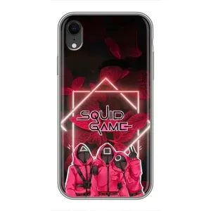 Чохол Гра в кальмара для iPhone Xr (Охоронці Гра кальмара)