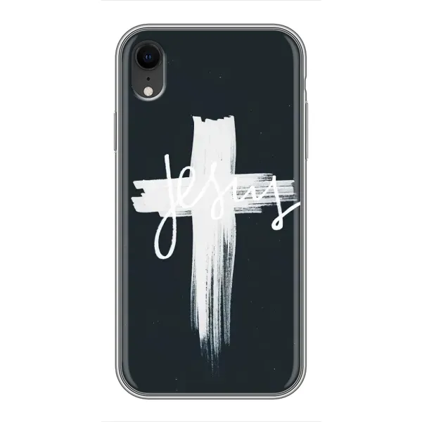 Чехол с принтом «Иисус» для iPhone Xr