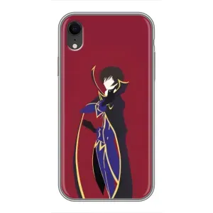 Чехол с принтом «Лелуш Ламперуж» для iPhone Xr