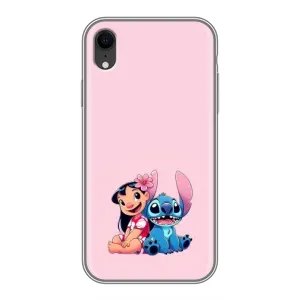 Чохол з принтом Стіч на iPhone Xr (Ліло і Стіч)