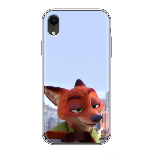 Чохол з принтом «Лис Нік» для iPhone Xr Чохол з принтом «Лис Нік» для iPhone Xr