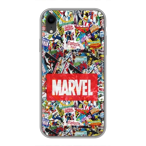 Чехол с принтом «Марвел комиксы» для iPhone Xr Чехол с принтом «Марвел комиксы» для iPhone Xr