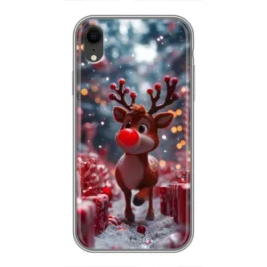 Чехол с принтом «Олень среди подарков» для iPhone Xr