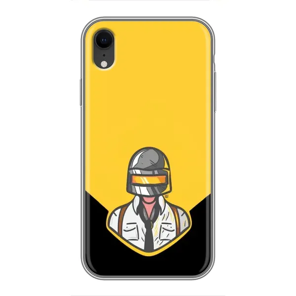Чохол з принтом «Пабг в шоломі» для iPhone Xr Чохол з принтом «Пабг в шоломі» для iPhone Xr