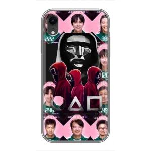Чохол Гра в кальмара для iPhone Xr (Учасники Гра кальмара)