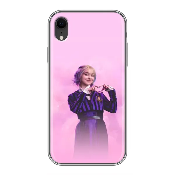 Чохол з принтом «Яскрава Енід Венздей» для iPhone Xr