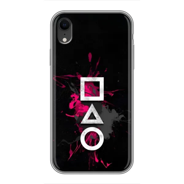 Чохол з принтом «Символи Гра кальмара» для iPhone Xr