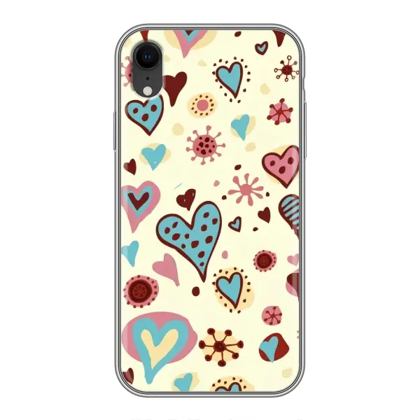 Чехол с принтом «Сердечки» для iPhone Xr Чехол с принтом «Сердечки» для iPhone Xr