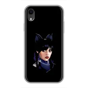 Чохли Венсдей на iPhone Xr Уенсдей (AlphaPrint) (серйозна Венздей)