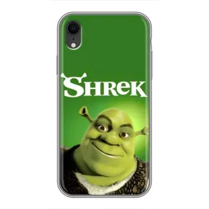 Чохол з мультфільмом Шрек на iPhone Xr (Усміхнений Шрек)