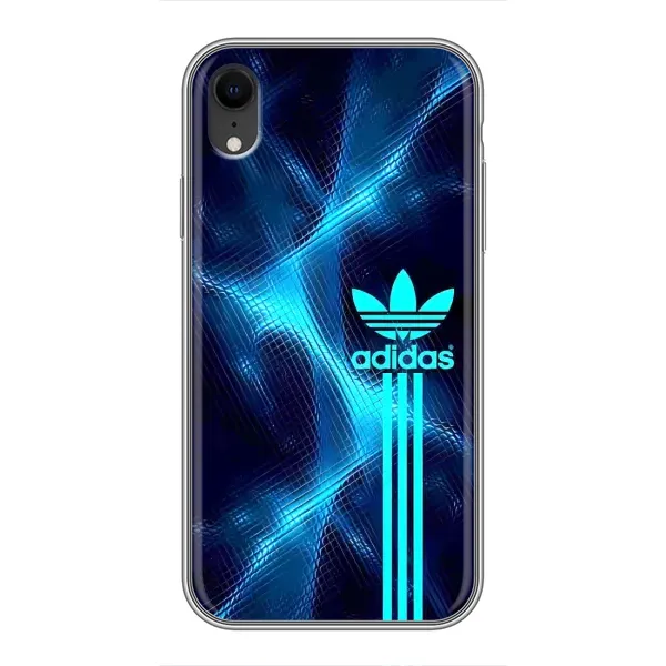 Чехол с принтом «Синий Адидас» для iPhone Xr