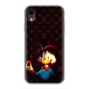 Чехли для iPhone Xr - Скрудж МакДак Louis Vuitton (PREMIUMPrint) (Скрудж з ботліантом)