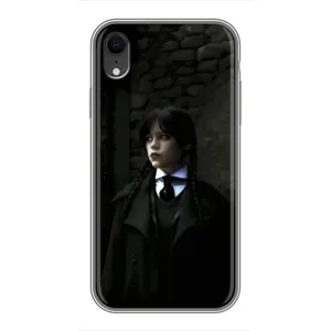 Чохол з дизайном Венздей 2 на iPhone Xr (Темний стиль Венздей)