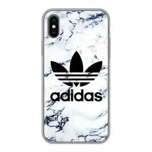 Чехол с принтом «Адидас на мраморе» для iPhone Xs Max